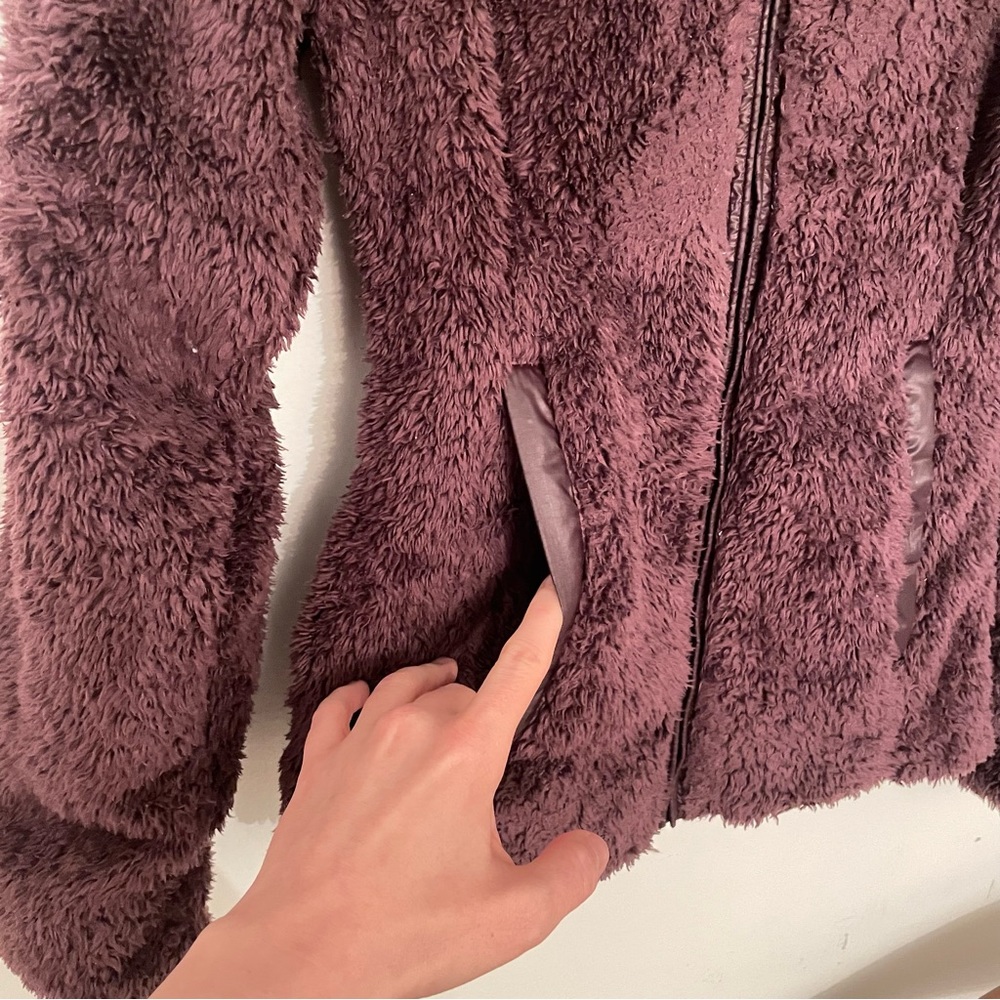 PATAGONIA | Los Gatos Fleece Full Zip Jacket Dark Purple Women’s Size XSmall - Picture 4 of 7